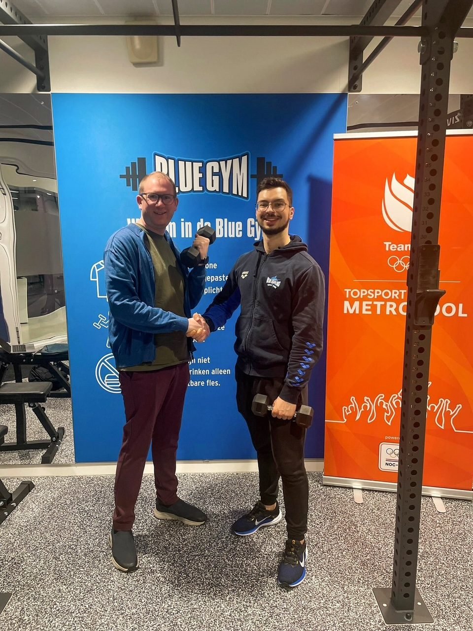 Blue Marlins Swim Team partnership